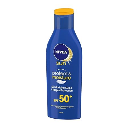 Nivea Moisturising SPF 50 Sun Lotion And Shower Gel For All Skin Types