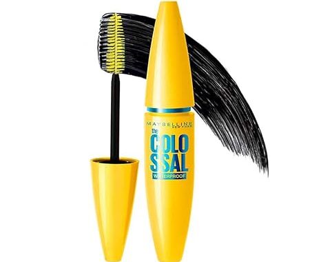 Maybelline New York Mascara, Volumizing & Lengthening, Waterproof, Black, Volume Express Colossal