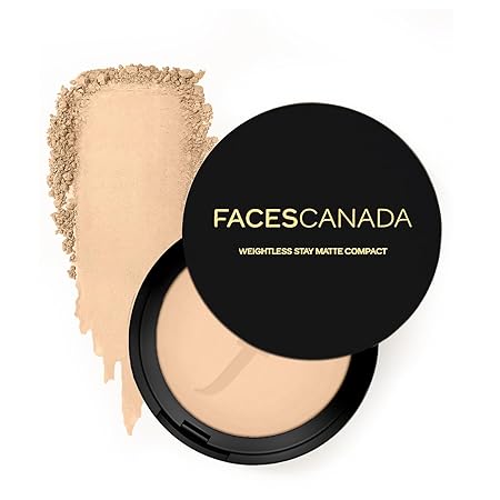 FACES CANADA Weightless Stay Matte Finish Compact Powder - Natural