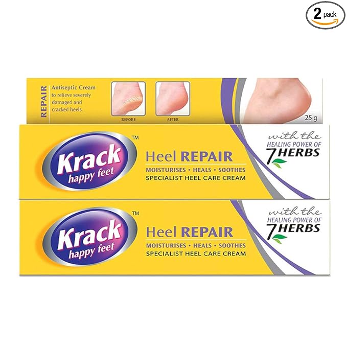 Krack Heel Repair: Ayurvedic Foot Care Cream for Healthier, Softer Feet